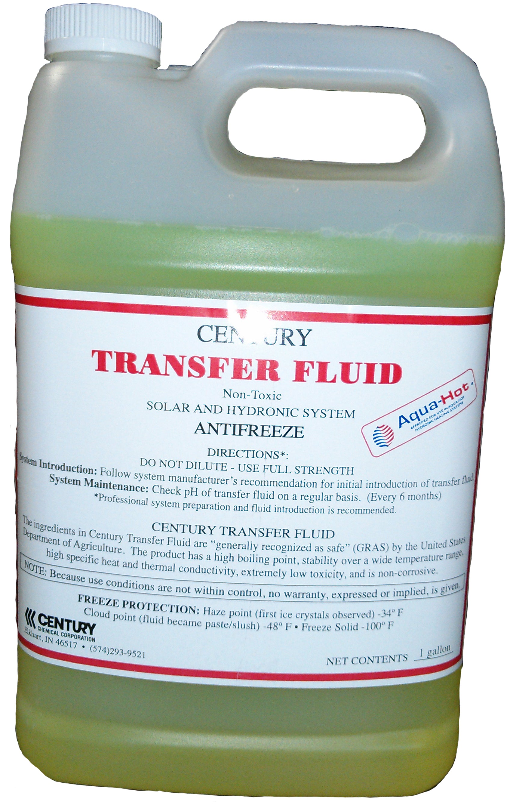 Century Transfer fluid, Green, 1 Gallon