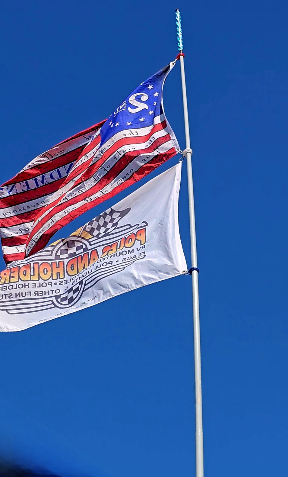 *NEW PRODUCT* FREEDOM RINGS - 4 Ring Set to Fly Two 3x5' Flags